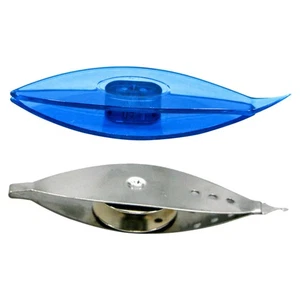 2 Pezzi Nave Tessitura Occhi-Shuttle Strumenti per Maglia Fai da Te - Foto 1 di 12