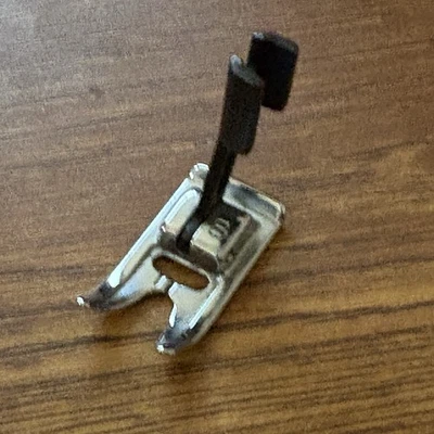 Kenmore 158 Sewing Machine Satin Stitch Metal Presser Foot Super High Shank OEM - Image 1 of 4
