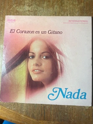 Nada – El Corazon Es Un Gitano LP Vinyl 1971 Latin Pop VG - Image 1 of 4
