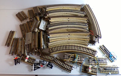 Märklin H0 Bundle M Track Curved Approx. 95 Pieces see photo PK2484 O. - Image 1 of 2