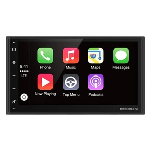 BLAUPUNKT MONTECARLO 750 7” TOUCHSCREEN DOUBLE-DIN w/APPLE CARPLAY, ANDROID AUTO - Picture 1 of 1
