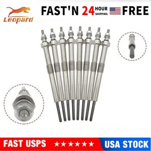 Leopard 8 pcs 12639701 Glow Plugs 97364968 Diesel Glow Plug Set In Stock - Picture 1 of 9