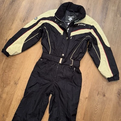 Traje de esquí Descente traje de nieve para mujer 16 una pieza babero de nieve de colección mono impermeable Foto 1 de 4