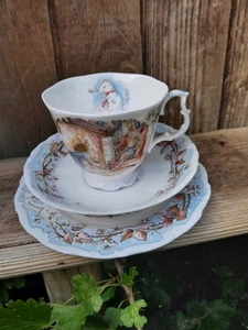 Beautiful Royal Doulton Brambly Hedge Winter Cup Saucer Collectable Jill Barklem - Picture 1 of 5
