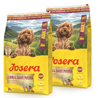 2 x 10 kg Josera MINI Adult Lamb & Sweet Potato Trockenfutter für kleine Rassen - Bild 1 von 3