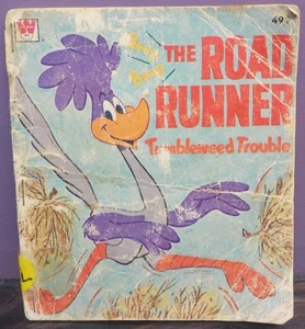 The Roadrunner Tumbleweed Trouble - 1971 Children's Book - Picture 1 of 6