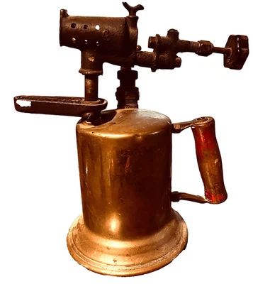 Soplador de gasolina Clayton & Lambert 1921 antiguo vintage de latón Foto 1 de 4