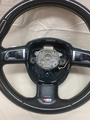 Audi S5 2011 volante de cuero negro OEM/USADO Foto 1 de 2
