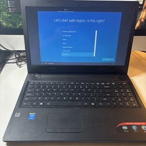 Lenovo Ideapad 100-15IBD w/ case and charger - Picture 1 of 7