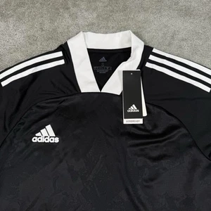 Adidas Men Condivo 20 Jersey Mens Small Black Soccer Shirts Training Top NWT - Picture 1 of 9