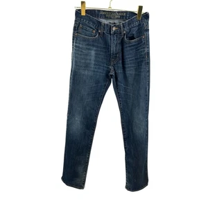 American Eagle Outfitters Original Straight Dark Wash Jeans Herren 29x32 Baumwolle - Bild 1 von 8