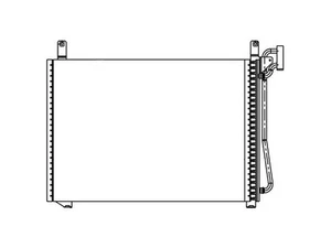 A/C Condenser For 1980-1989 Dodge Diplomat 1987 1981 1982 1983 1984 1985 SK285CH - Picture 1 of 1