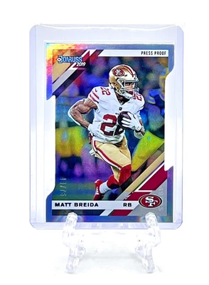 МАТТ БРЕЙДА 2019 Donruss No221 ПРЕСС ДОКАЗАТЕЛЬСТВО ШТАМПОВАННОЕ СЕРЕБРО /75 НЕОБРАБОТАННОЕ ПОЧТИ КАК НОВОЕ - Изображение 1 из 2