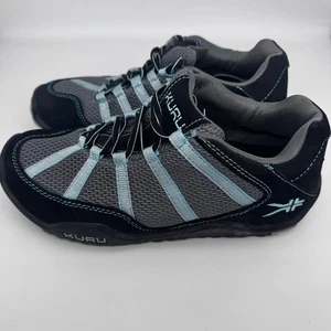 Kuru Women Chicane Sneaker Size 8.5 Trail Hiking Shoe Teal Black Outdoor Support - Picture 1 of 12
