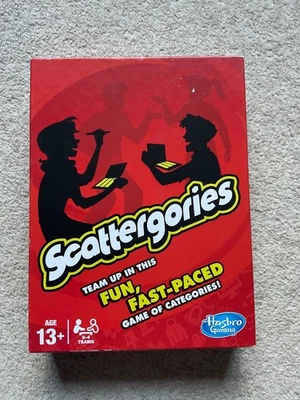 Scattergories Board Game -Hasbro 2013 - 100% Complete - Unused pads VGC - Family - Image 1 of 4