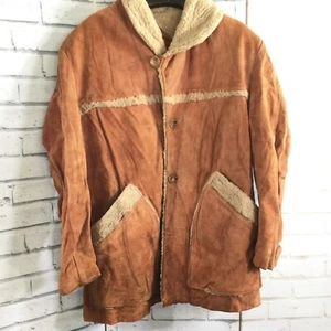Abrigo Chaqueta Oveja Color Camello De Colección Talla 40/Reino Unido 12 - Imagen 1 de 7