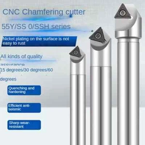 Metal Chamfering Cutter Rob 15-90 Degree Angle Hole Cutting CNC Machine Parts - Picture 1 of 30