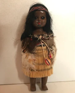 Vintage Native American Doll 18.5 cm - Picture 1 of 7