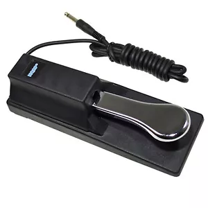 Sustain Pedal for Yamaha YPG-235 YPG-535 MM6 MM8 MO6 MO8 MOX6 MOX8 MX49 MX61 - Picture 1 of 8