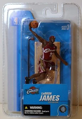 2005 MCFARLANE - 3 INCH - 2ND EDITION - LEBRON JAMES CLEVELAND CAVALIERS - NEW  - Image 1 of 4