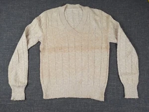 Suéter de Colección Años 70 Manga Larga Cuello en V - Imagen 1 de 7