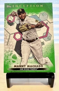 Manny Machado 2022 Topps Inception Card #20, Green Parallel, Padres - Bild 1 von 2