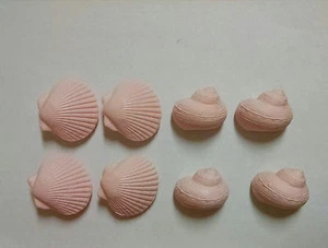 8 Assorted Pink Sea shells decorative soap - Picture 1 of 2