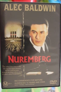 NUREMBERG RARE DELETED OOP DVD GERMANY NAZI WAR TRIALS DRAMA ALEC BALDWIN FILM - Picture 1 of 3