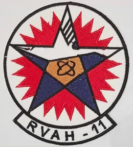 RVAH-11 Checkertails Squadron Patch - Sew On, 4" - Picture 1 of 1