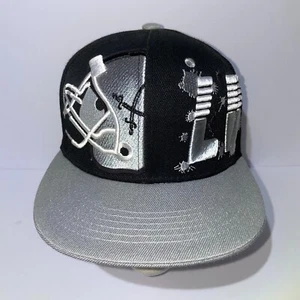 Premium Professional Style Las Vegas Raiders Snapback Hat Silver and Black - Picture 1 of 6