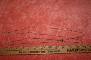 G.F. 25" D & G Pocket Watch Double Chain with Slide - Picture 1 of 7