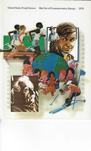 US Stamps /Postage year set 1979 Commemoratives  in folio - Picture 1 of 1