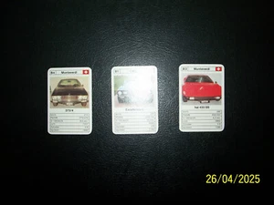 AUTO-Quartett "Autos" Minispielkarten - Bild 1 von 1