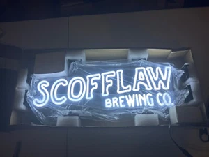 Scofflaw Brewing Co. Beer lighted beer sign led Atlanta new! - Picture 1 of 7