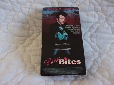 LOVE BITES VHS ADAM ANT KIMBERLY FOSTER VAMPIRE ROMANTIC COMEDY MICHELLE FORBES - Image 1 of 4