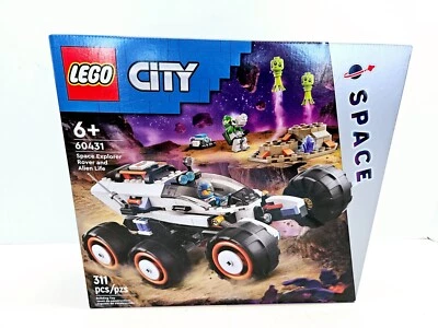 New Lego City 60431 Space Explorer Rover and Alien Life Building Toy Blocks Set - Image 1 of 2