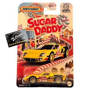 MATCHBOX Ford GT40 Sugar Daddy 1:64 Scale Diecast COMBINE POST