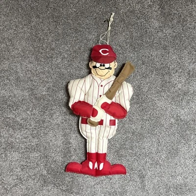 Vintage Cincinnati Reds MLB WindJock Flag Wall Logo Wind Sock - Image 1 of 4