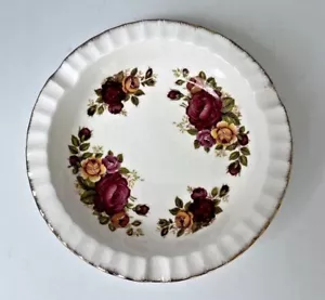 Vintage Cottage Rose Fine Bone China Aschenbecher Tabakschale - Bild 1 von 5