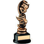 Beautiful Drama Trophy Comedy Tragedy Masks Acting Award FREE Engraving RF439