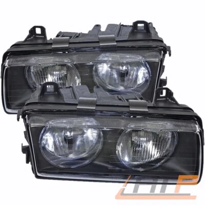 2x SCHEINWERFER HAUPTSCHEINWERFER H7/H7 LINKS + RECHTS FÜR BMW 3-ER E36 BJ 94-99 - Bild 1 von 4