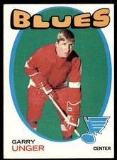 1971-72 Topps Garry Unger A Hockey Cards #26