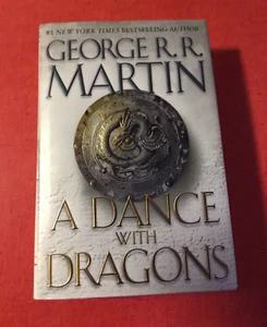 A Dance with Dragons George R.R. Martin Hardcover 1ST EDITION w/ DJ - nonsmoker - Picture 1 of 1
