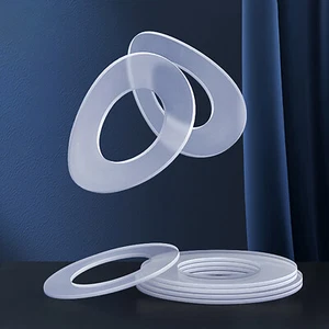 Clear Nylon Plastic Washers M3 M4 M5 M5.8 M6 M8 M10 M12 M14 M16 M18 M20 - Picture 1 of 28