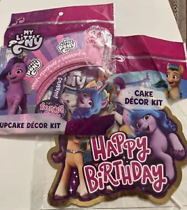 My Little Pony Cupcake Decor Kit Decorations 24 Cupcakes and Cake Decor Kit - Picture 1 of 8