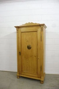 Schrank / Brotschrank Küchenschrank Wandschrank Antiker Schrank Weichholz Buffet - Bild 1 von 13