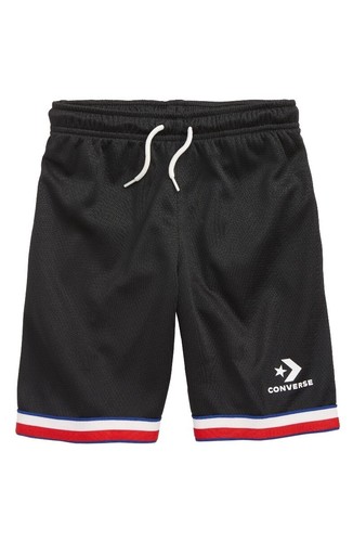 CONVERSE PANTALONCINI CORTI IN RETE PER BAMBINI RAGAZZI OSSIDIANA. TG M (10 12 anni)