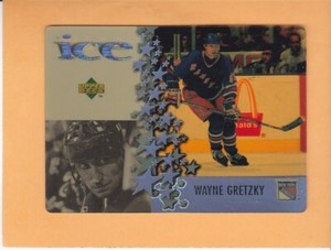 WAYNE GRETZKY  1997-98 MCDONALDS UPPER DECK #MCD1 NEW YORK RANGERS NM-MT