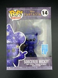 Funko Pop Disney Art Series #14 Esclusiva Fantasia Stregone Topolino con PROTETTORE  - Foto 1 di 4