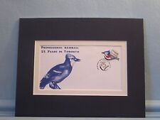 The Toronto Blue Jays - their 25th Anniversary & First Day Cover of its stamp